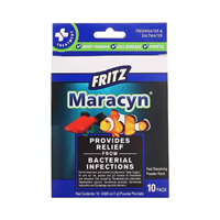 Fritz Maracyn Antibacterial Aquarium Medication Powder 8 Count I024661