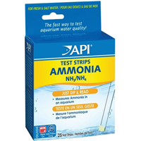API Ammonia Aquarium Test Strips 25 ct. Z31716304033