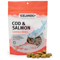Icelandic+ Cod & Salmon Combo Bites Dog Treats I020304