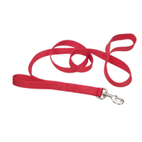 Coastal Loops 2 Red Double Handle Dog Leash 1" X 4&lsquo; 27943