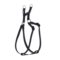 Coastal Li&lsquo;l Pals Comfort Wrap Adjustable Dog Harness Black 3/8" X 8"-14" 306206