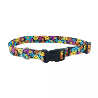 Coastal Adjustable Wildflower Styles Dog Collar 361816b