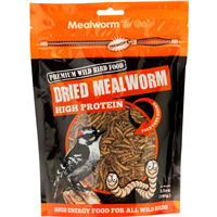 Mealworms To Go Dried Mealworm Wild Bird Food 3.52oz 51006