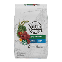 Nutro Large Breed Puppy Dry Dog Food Pasture-Fed Lamb & Rice Recipe 30lb Bag 69395