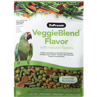 Zupreem Veggieblend with Nautral Flavors 3.25lbs  88670