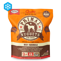 Primal Wholesome Raw Nuggets Beef Formula 3 lb. 922507
