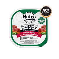Nutro Tender Beef & Vegetable Recipe Cuts In Gravy Puppy Tray 3.5 oz. 92750