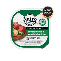 Nutro Petite Eats Savory Lamb & Garden Veggies Entree Cuts In Gravy 3.5 oz. 92753