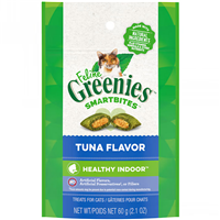 Feline Greenies Smartbites Tuna Flavor Hairball Control I021405b