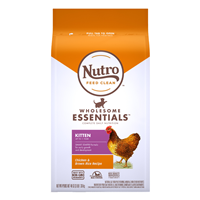 Nutro Wholesome Essentials Kitten Food Chicken & Whole Brown Rice Recipe 3 lbs. I003588