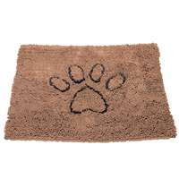 Dirty Dog Doormat Med Brown 31x20 I003654