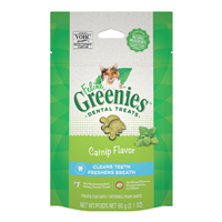 Feline Greenies Dental Treats Catnip Flavor I022739b