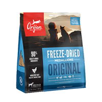ORIJEN Original Freeze-Dried Medallions Complete Dog Food 16 oz, I005039