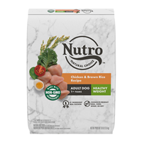 Nutro Wholesome Essentials Healthy Weight Adult with Farm-Raised Chicken, Lentils & Sweet Potato 30 lbs. I005636