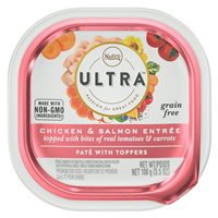 Nutro Ultra Boost Shiny Coat Salmon Pate Tray 3.5 oz. I005681