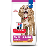 Hill&lsquo;s Science Diet Small & Mini Adult 11+ Dog Food 15.5 lbs. I007312