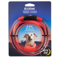 NiteHowl LED Safety Necklace Red I009157