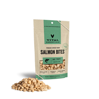 Vital Essential Freeze Dried Treats for Dogs Wild Alaskan Salmon 2.5 oz. I013625