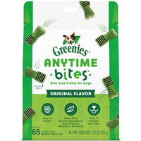 Greenies Anytime Bites Original Flavor Chewy Treats for Dogs 10.3 oz I014266