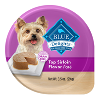 Blue Buffalo Blue Delights Grain-Free Top Sirloin Flavor Pate 3.5 oz. I014792