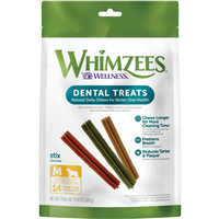 Whimzees Stix Dog Treats Medium 12 ct  I015417