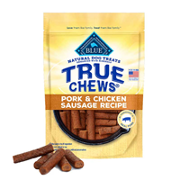 Tyson True Chews Premium Recipes Pork & Chicken Sausage Recipe Dog Treat 14 oz. I015621