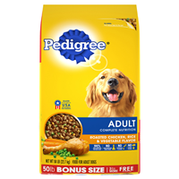 Pedigree Dry Dog Food Adult Roasted Chicken, Rice & Vegetable Flavor I016110