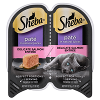 Sheba Perfect Portions Pate Salmon 2pk I016148