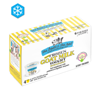 The Bear & The Rat Frozen Goat Milk Yogurt with Coconut for Dogs & Cats I017142