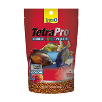 Tetra Color 2 in 1 Cichlid Pellets Small 1.94 oz. I017480