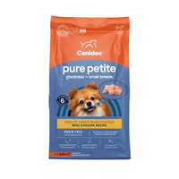 CANIDAE Grain Free PURE Petite Small Breed Raw Coated Dry Formula with Chicken I017493