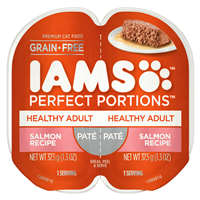 IAMS Perfect Portions Healthy Adult Pate Salmon Recipe I018420