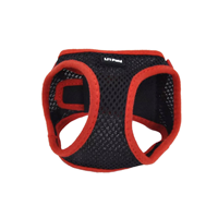 Coastal Li&lsquo;l Pals Black Comfort Mesh Dog Harness I019317b