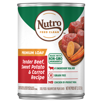 Nutro Premium Loaf Tender Beef, Sweet Potato & Carrot Recipe 12.5 oz I019508