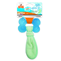 Nylabone Puppy Chill&lsquo;n Chew Freezer Dog Bone Peanut Butter Flavor I020352