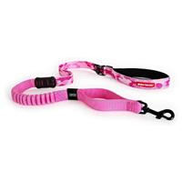 EzyDog Zero Shock Leash Pink Camo 48" I020742