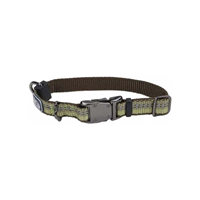 Coastal K9 Explorer Fern Reflective Adjustable Dog Collar 5/8" X 10"-14" I021020