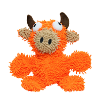 Mighty Jr Microfiber Ball Bull Orange I021488