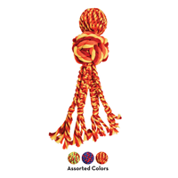 KONG Wubba Weaves with Rope Assorted I021688b