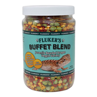 Flukers Buffet Blend Juvenile Bearded Dragon Formula 9 oz. I021714
