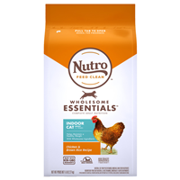 Nutro Wholesome Essentials Indoor Adult Farm-Raised Chicken & Brown Rice Recipe 5 lbs. I021857