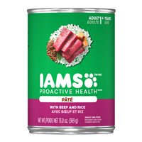 IAMS Proactive Health Adult Pate with Beef & Rice I021875
