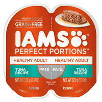 IAMS Perfect Portions Healthy Adult Pate Tuna Recipe I021881