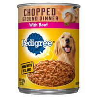 Pedigree Chopped Ground Dinner with Beef I021886