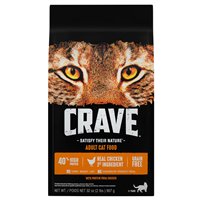 CRAVE Grain-free Chicken Adult Dry Cat Food I021894b