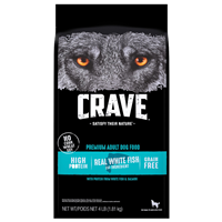 CRAVE Grain-free Salmon & Ocean Fish Adult Dry Dog Food I021910b