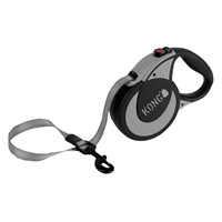 KONG Ultimate 16&lsquo; Retractable Leash Grey I022078