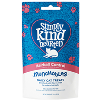 Simply Kind Hearted Hairball Control Munchables Daily Cat Treats 1.4 oz. I022129