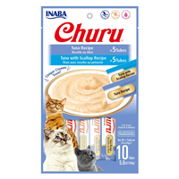 Inaba Churu Tuna & Tuna with Scallop Variety 10pk I022181