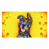 Drymate Pet Bowl Placemat Dean Russo Favorite Breed 16" X 28" I022314